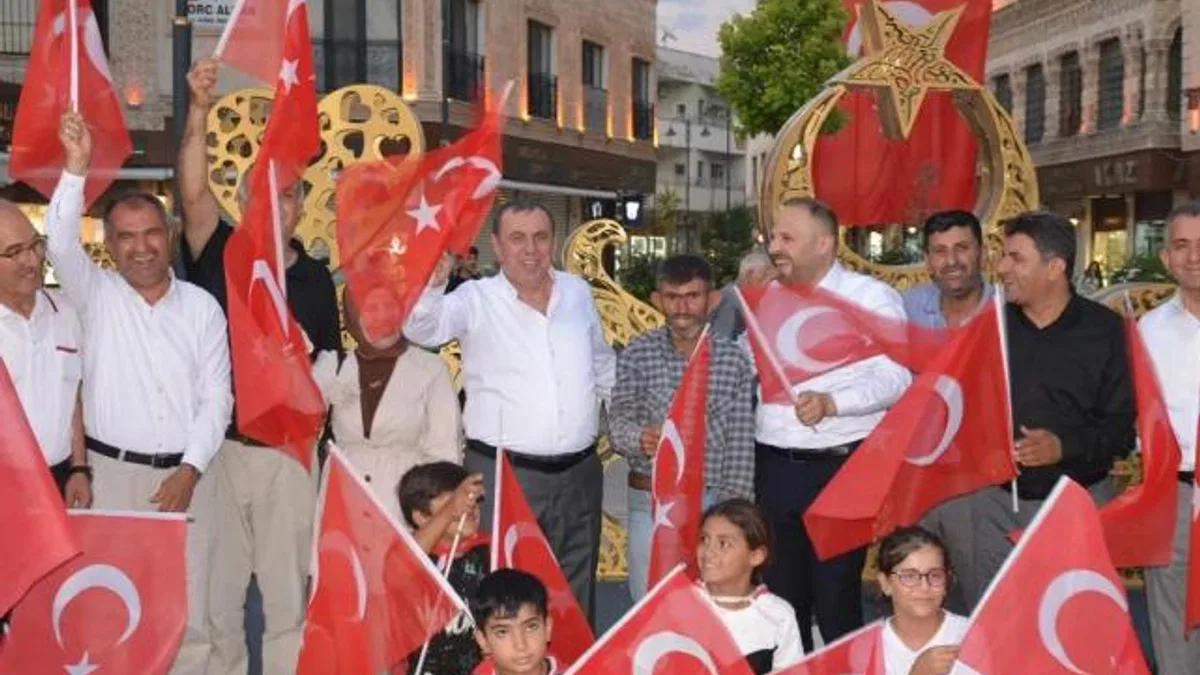 Mardin’de Cumhurbaşkanı Erdoğan’ın çağrısına güçlü destek
