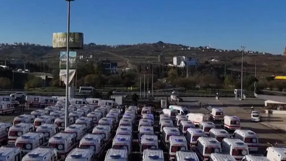 Bakan Memişoğlu: Yıl sonuna kadar 856 yeni ambulans daha hizmete girecek
