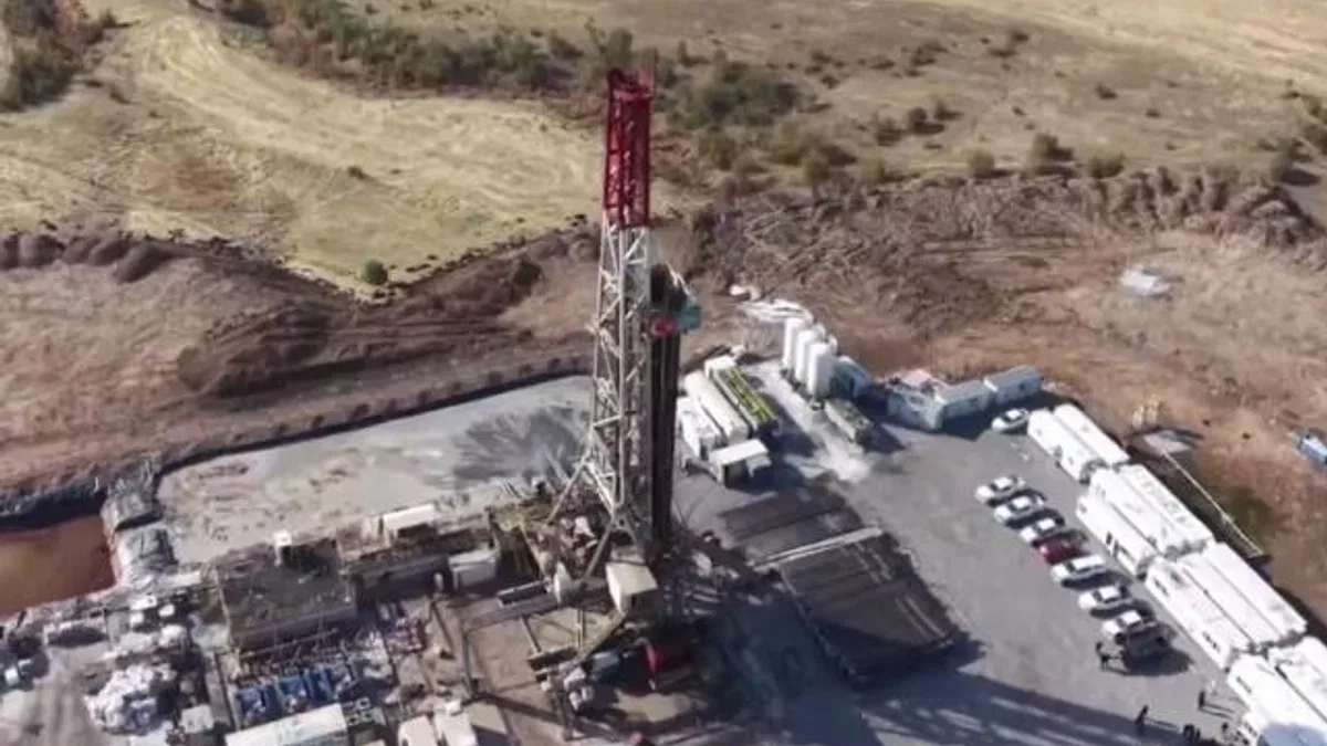 Gençler sondaj sahasında… Silopili öğrenciler petrol arama çalışmalarını yerinde inceledi