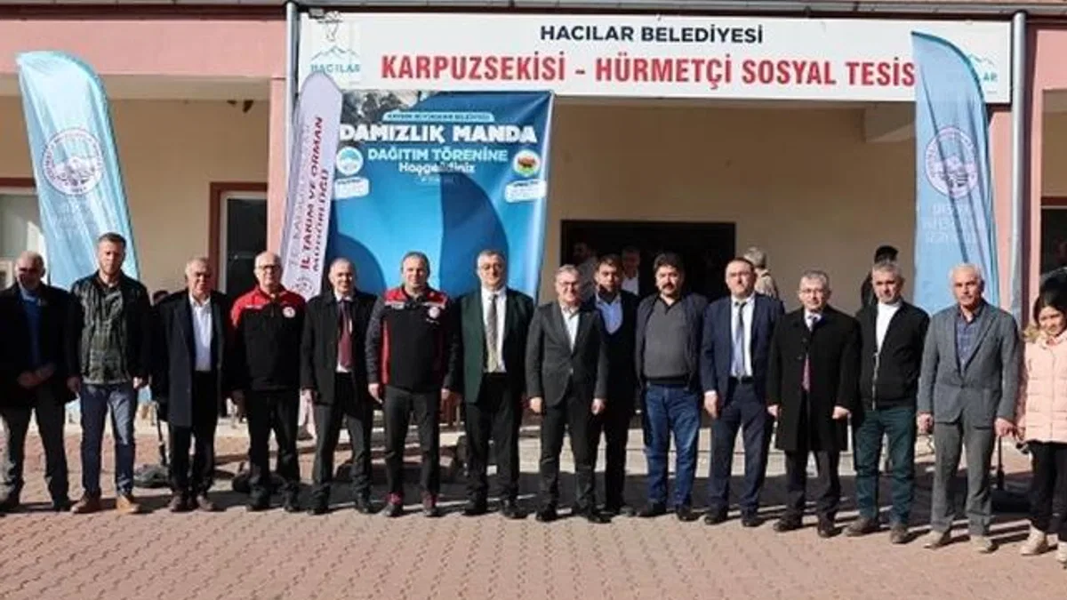 Kayseri Büyükşehir’den manda desteği