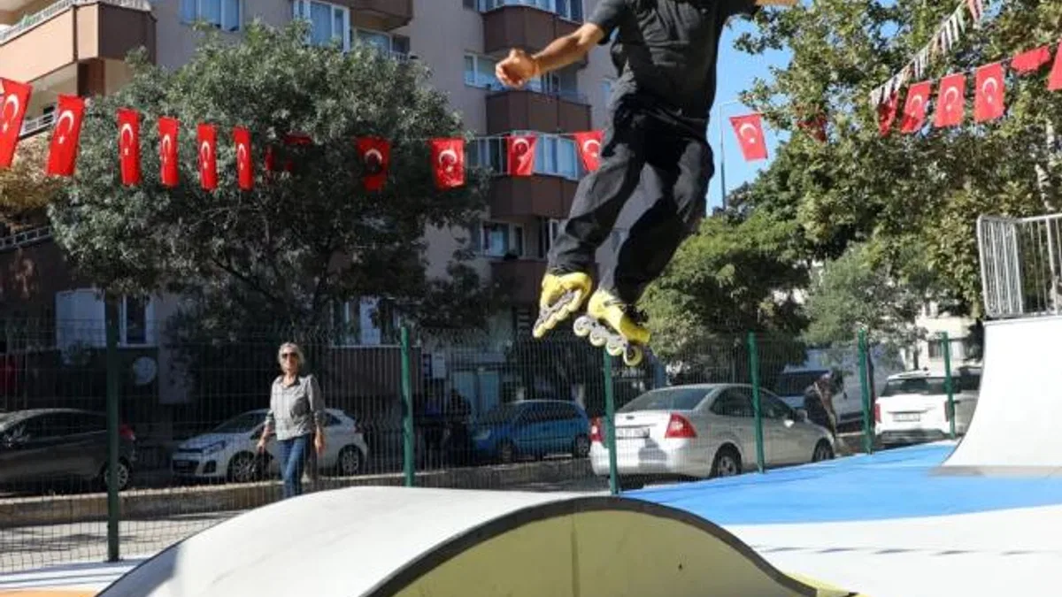 Mudanya’nın ilk KayKay Parkı hizmete girdi