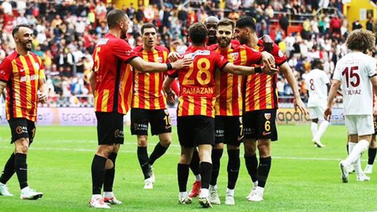Bellona Kayserispor 5-0 Atakaş Hatayspor (Maç Sonucu) Kayserispor’dan gol şov!