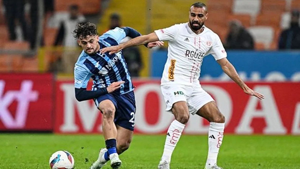 Adana Demirspor 1-1 Onvo Antalyaspor (Maç Sonucu) Adana’da puanlar paylaşıldı!