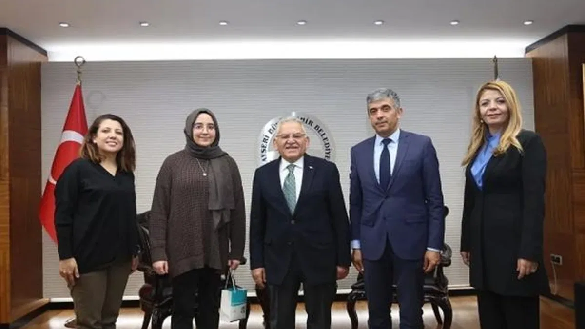 Kayseri Büyükşehir ‘Altın Öğrenci’yi ağırladı