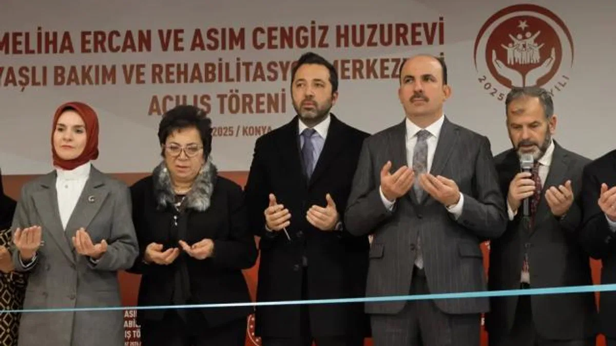 Meliha Ercan Huzurevi’nin resmi açılışı gerçekleştirildi