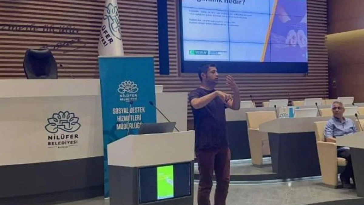 Çalışanlara tütün ürünlerinin zararları anlatıldı