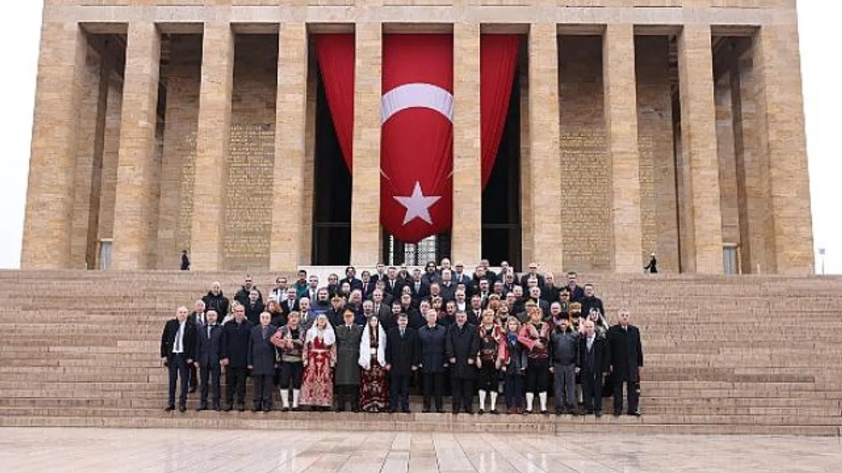 Başkan Güner Atatürk’ün Ankara’ya Gelişi Etkinliklerine Katıldı