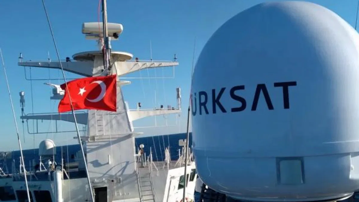 Denizlerde dijital kale kuruldu! Türk bayraklı gemiler Türksat’la izleniyor