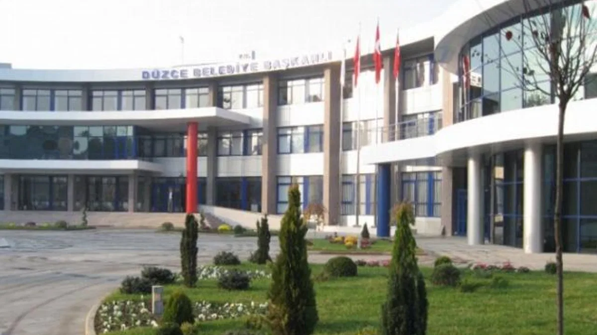 Düzce Belediyesi’nin yeni yönetimi belli oldu