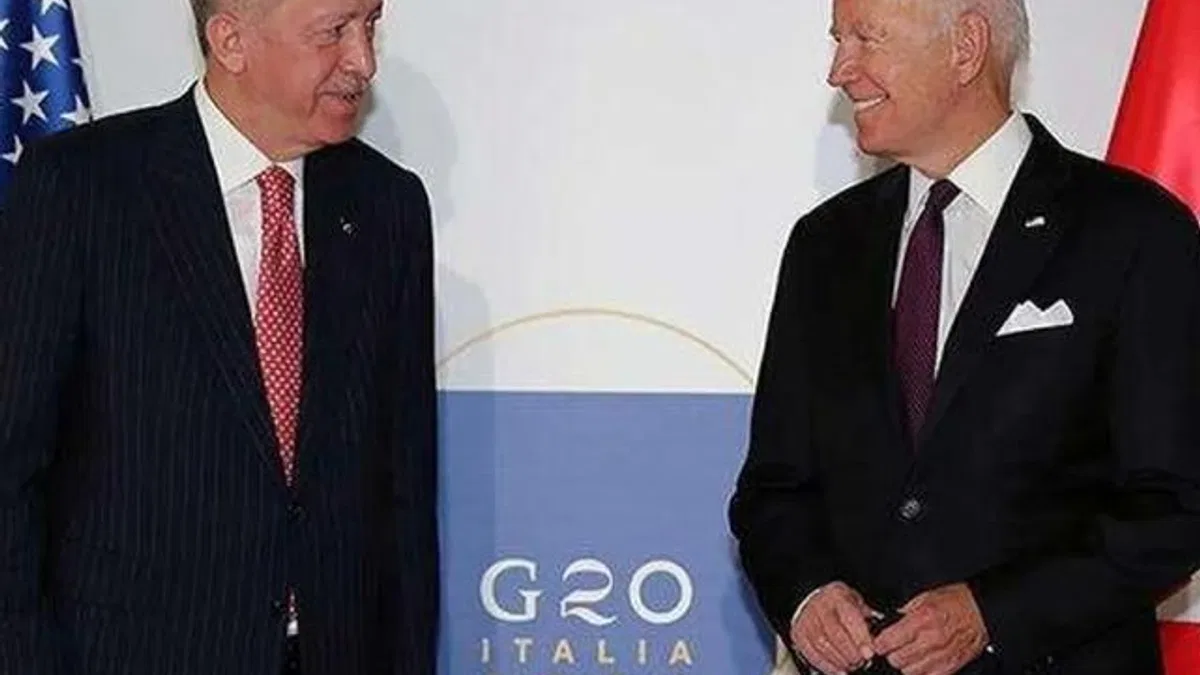 Cumhurbaşkanı Erdoğan Biden ile görüştü