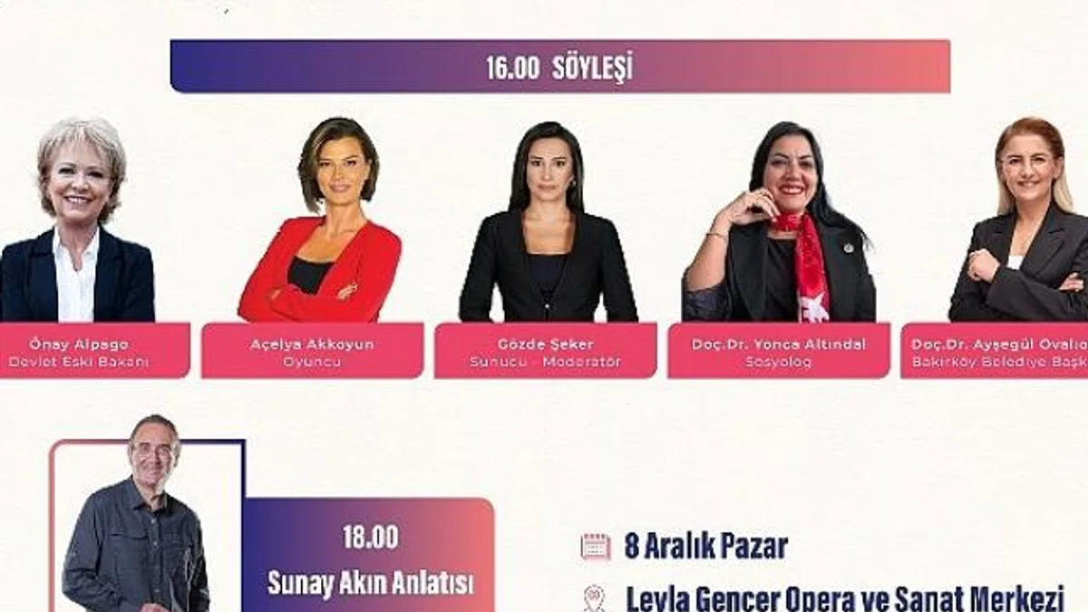 Bakırköy Belediyesi “Eşitlik Yolunda 90 Yıl” Söyleşisi Düzenliyor