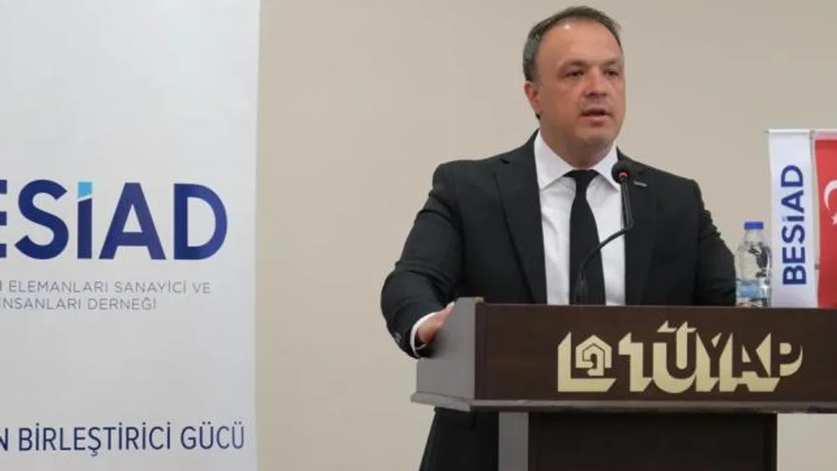 BESİAD’da Sinan Topuk güven tazeledi
