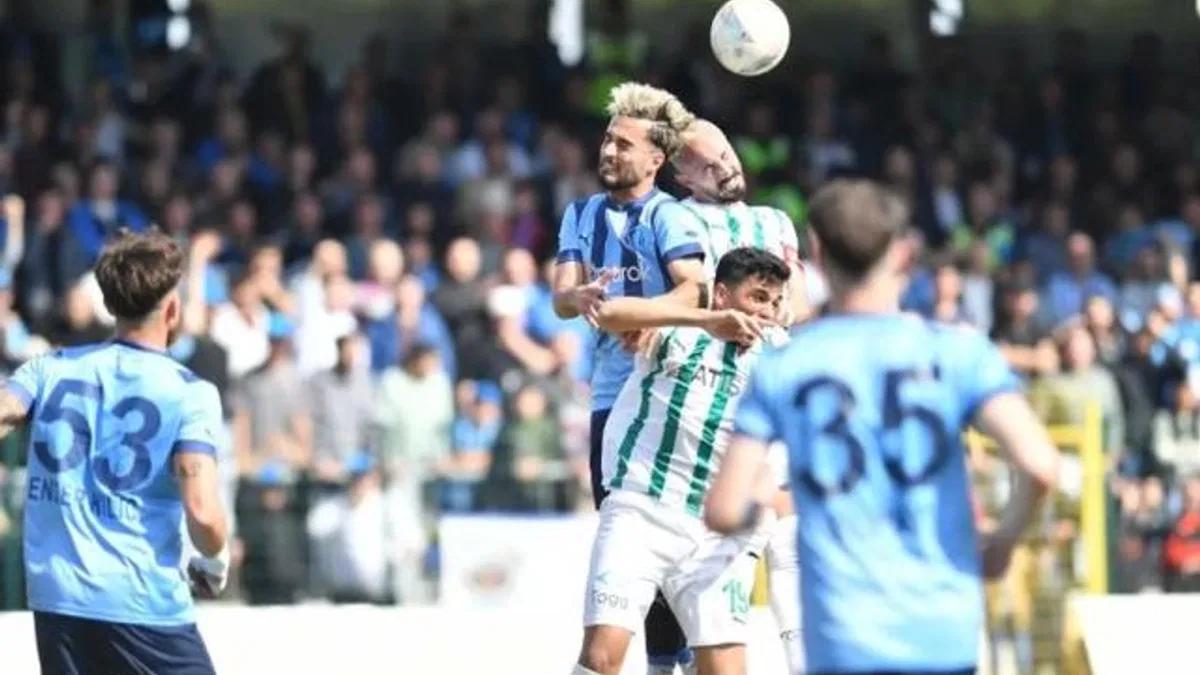 Bursaspor yenilmezlik ünvanına veda etti!