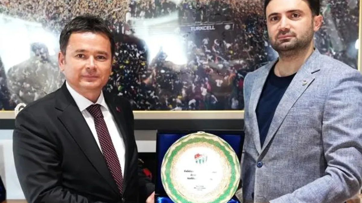 Bursa Osmangazi Belediyesi’nden Bursaspor’a ziyaret