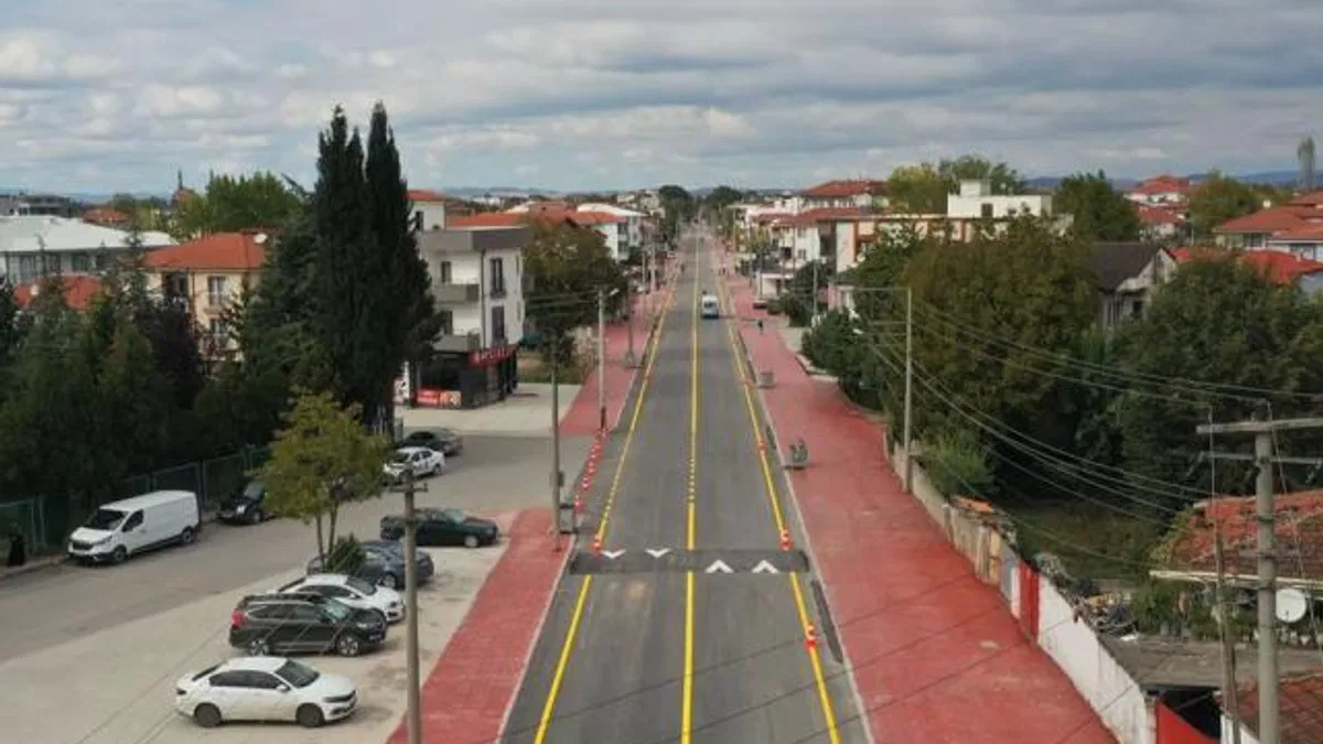 Sakarya’da Küpçüler Caddesi’ne renk katan dokunuş