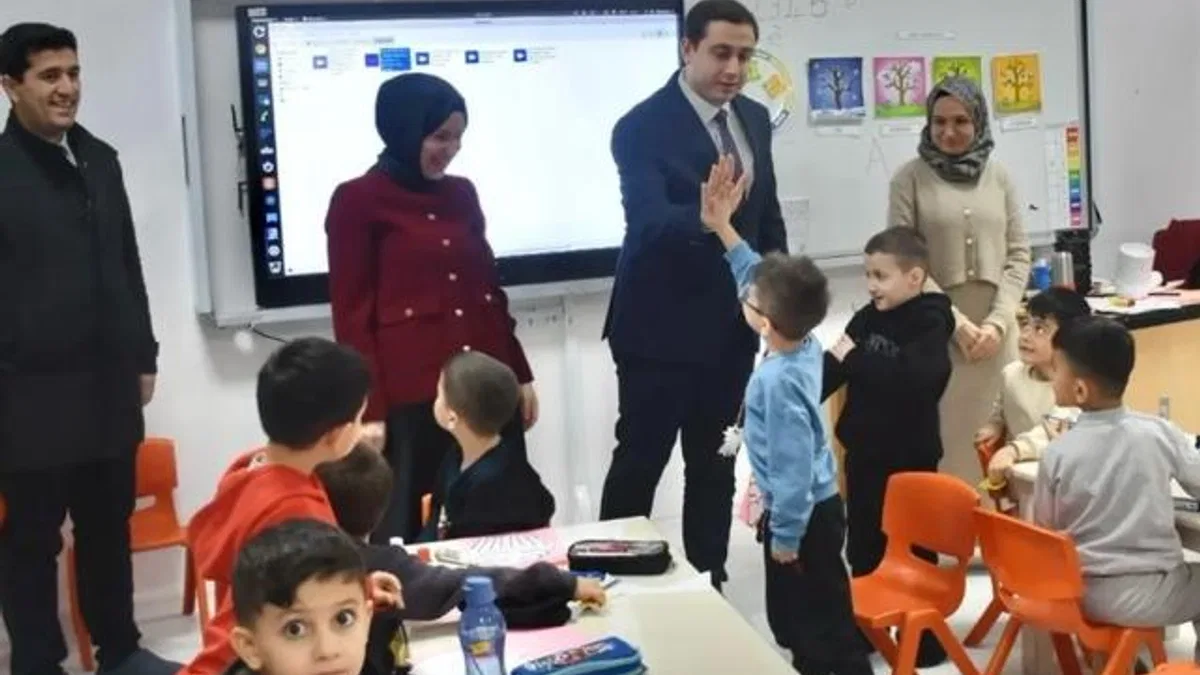 Sason Kaymakamı Başar’dan anaokuluna ziyaret