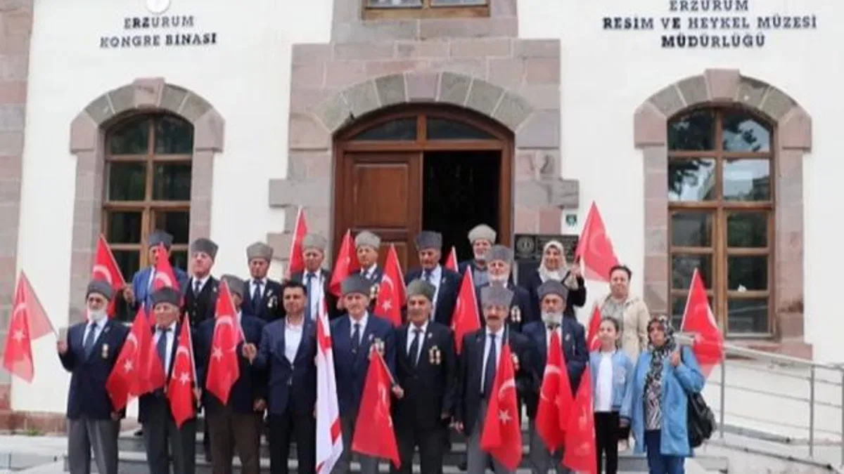 Erzurum’da Kıbrıs Barış Harekatının 50. yılı kutlandı