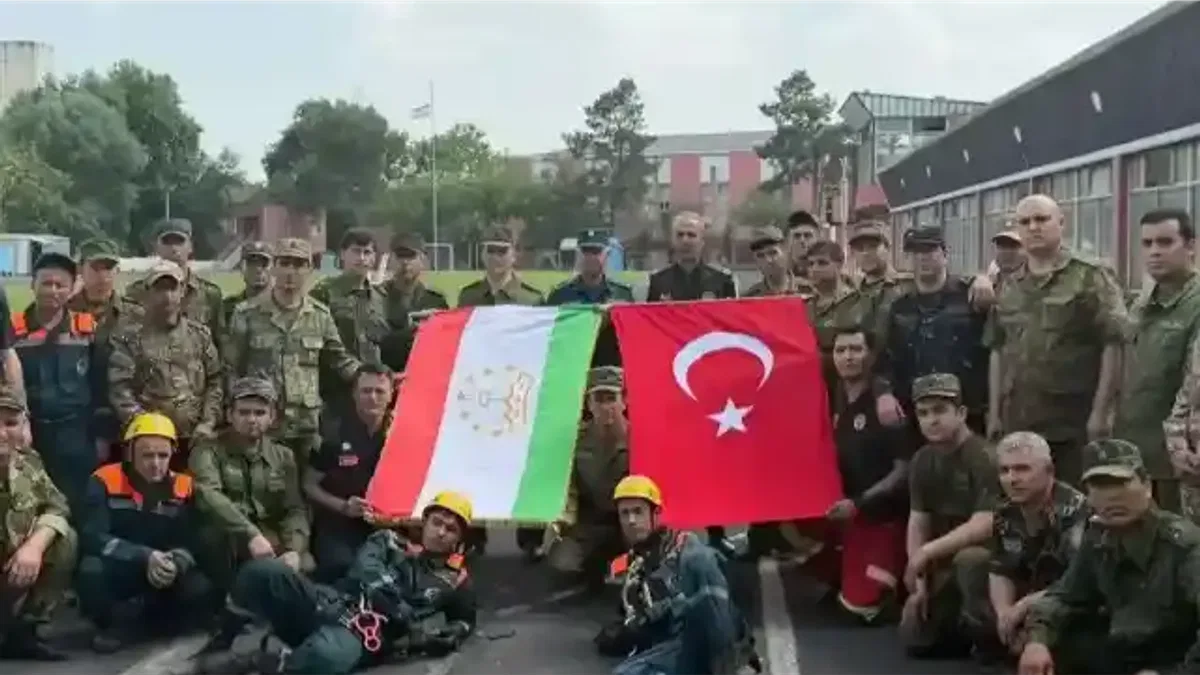 Konya Büyükşehir’den Tacikistan’da yüksek katlı yapılara müdahale eğitimi