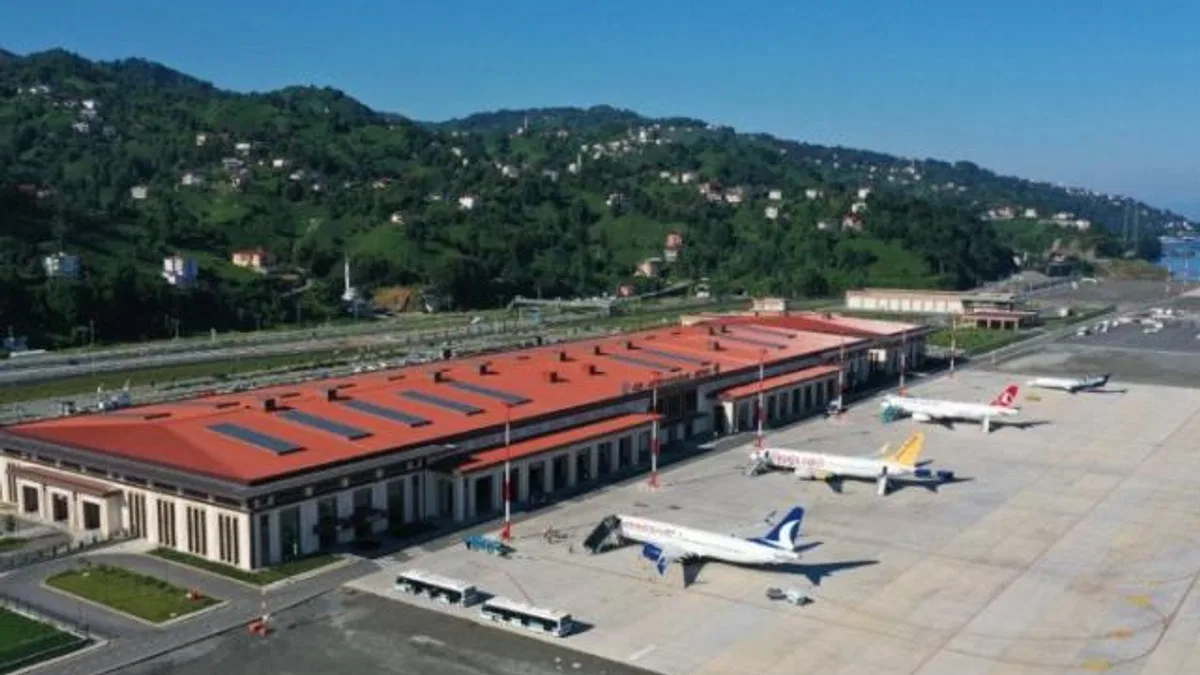 Rize-Artvin’in hava trafiğinde 2 yılda 2 milyon yolcu