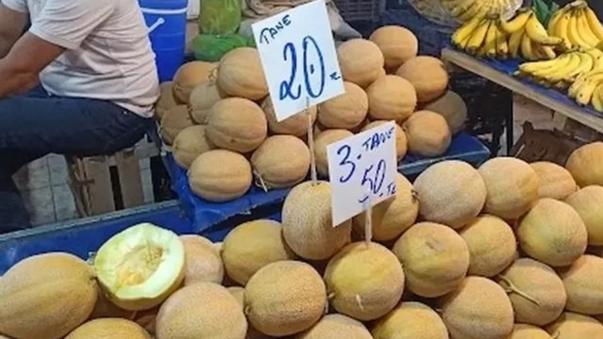 Kavun fiyatları vatandaşın yüzünü güldürüyor
