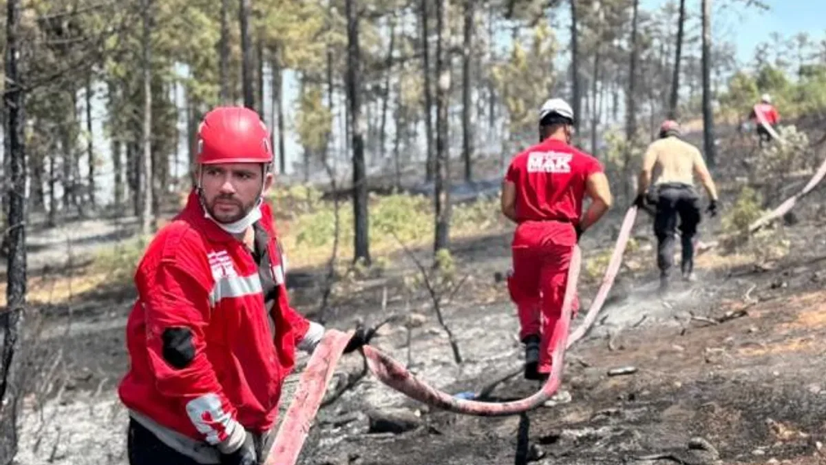 Bursa Harmancık’ta dört koldan seferberliğe devam