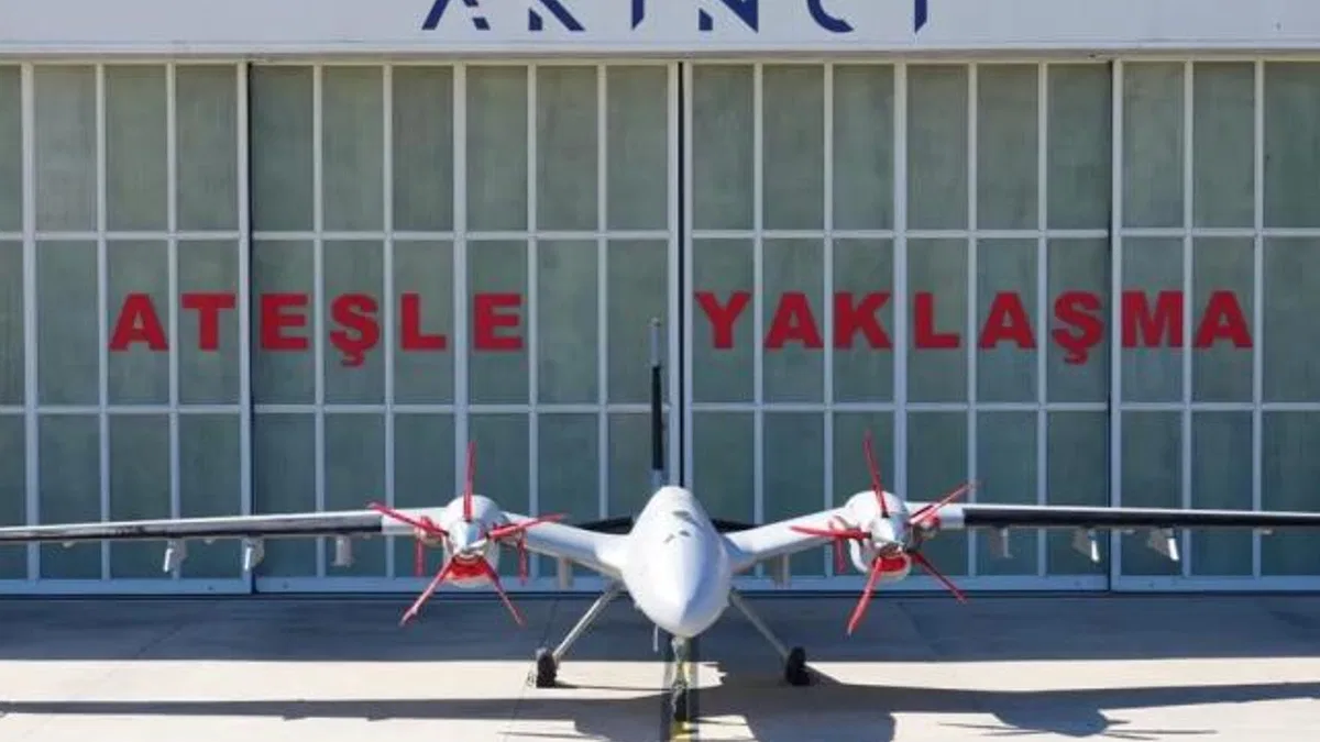 Jandarma’nın ilk ‘AKINCI İHA’sı envanterde