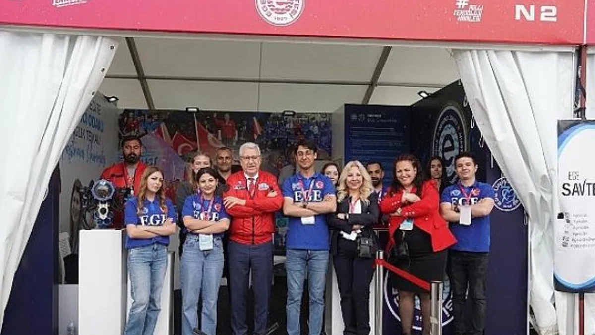TEKNOFEST KKTC’de Ege Üniversitesi Rüzgârı Esti