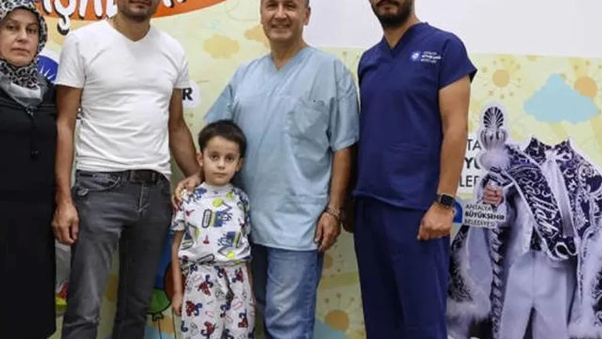 Antalya’da ücretsiz ve steril ortamda sünnet hizmeti