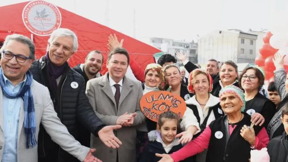 Bursa Osmangazi’de sanat ve kütüphane çadıra taşındı