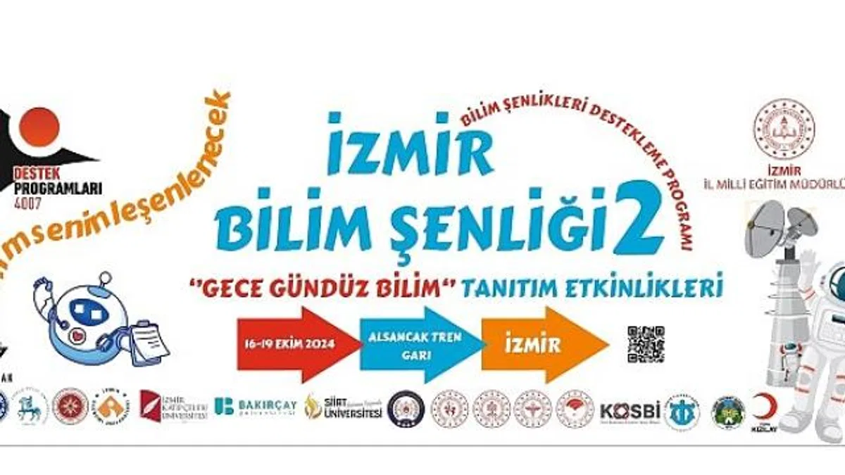 TUBİTAK 4007 İzmir Bilim Şenliği 2: Gece Gündüz Bilim
