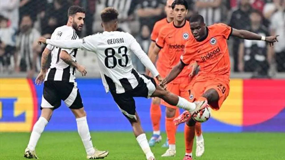 Beşiktaş 1 – 3 Eintracht Frankfurt (Maç Sonucu) Kartal evinde mağlup!