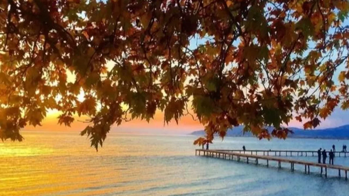 İznik’te sonbahar güzelliği