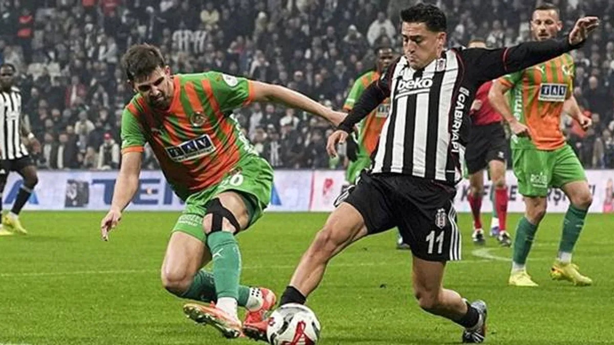 Beşiktaş 2-2 Corendon Alanyaspor (Maç Sonucu)