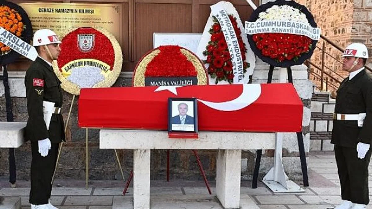 Kıbrıs Gazisi Piyade Binbaşı Süleyman Mesut Çelikbilek, Askeri Törenle Uğurlandı