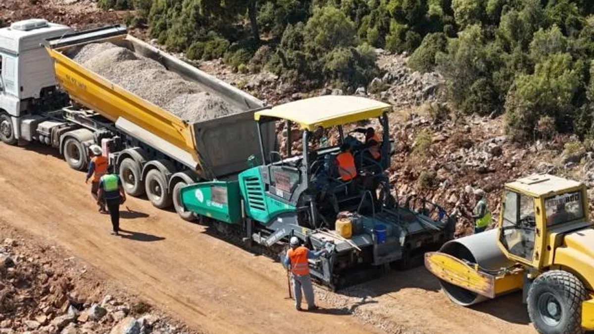 Muğla’da kırsal yollara 36,5 Milyon TL’lik yatırım başladı