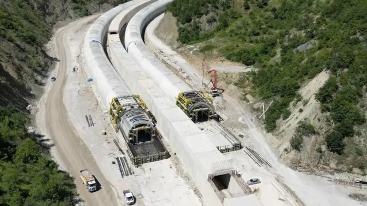 Tokat-Niksar duble yolunda sona yaklaşıldı