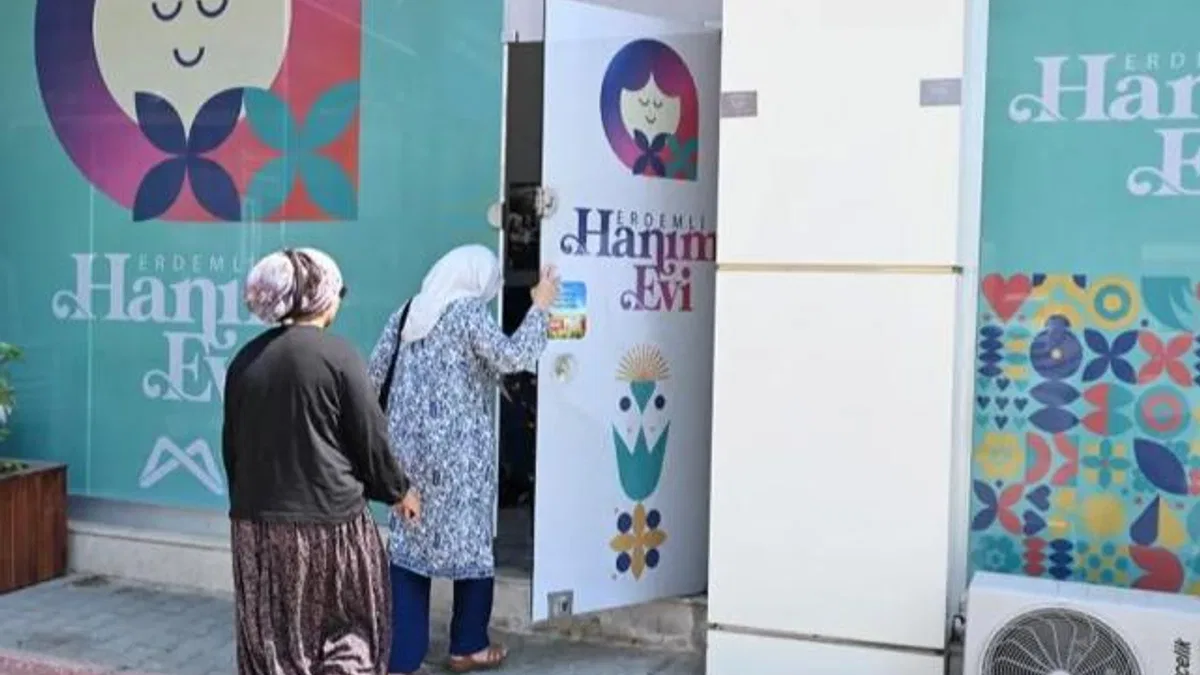 Mersin Erdemli Hanım Evi kadınların yeni buluşma noktası oldu