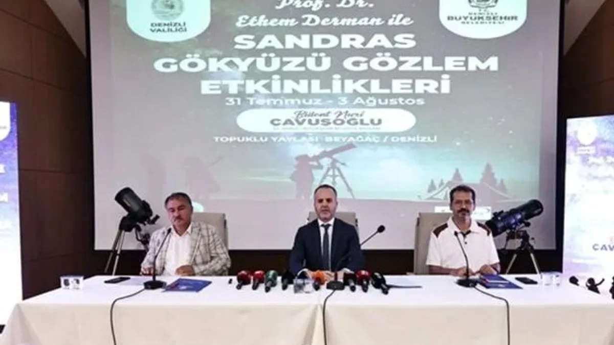 Bilim ve doğa severler Sandras’ta buluşacak