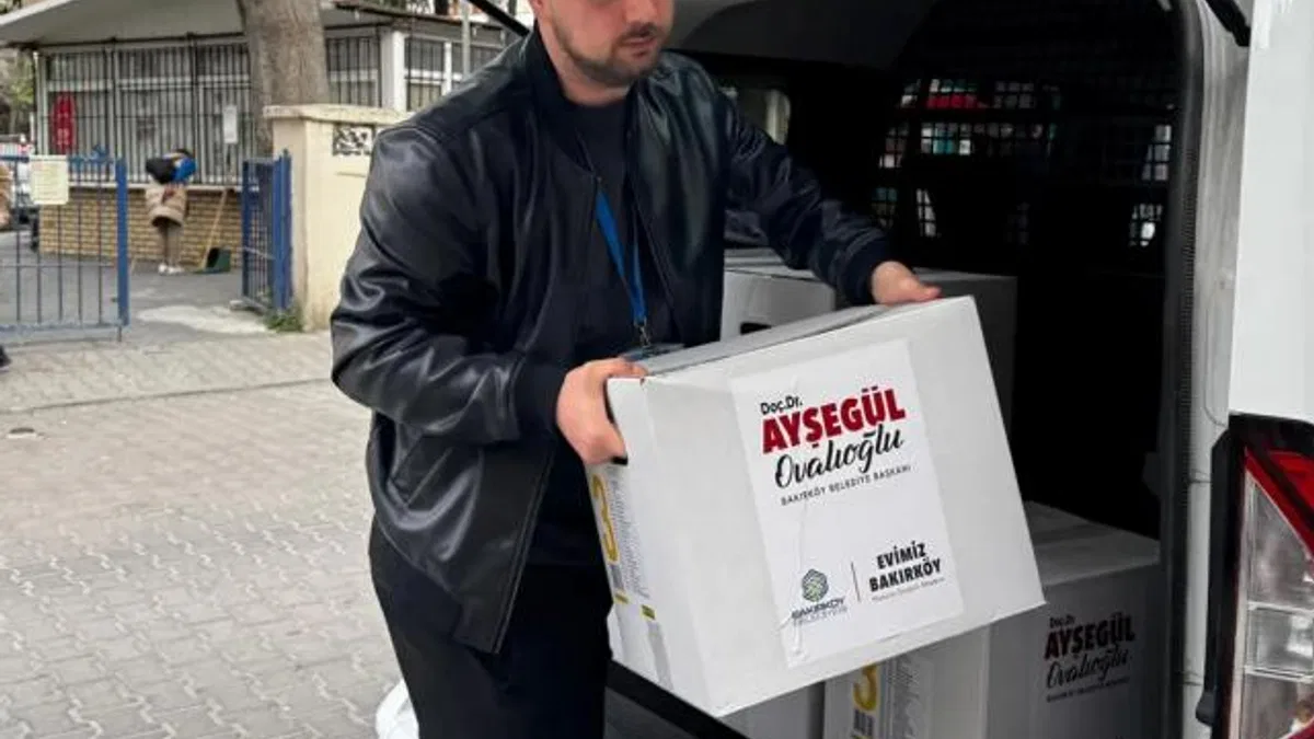 İstanbul Bakırköy’den Ramazan dayanışması