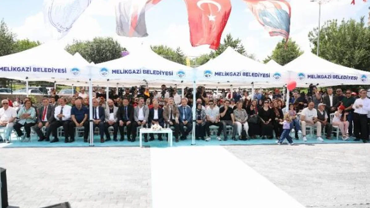 Melikgazi Belediyesi Saniye-şahin Yıldırım Anaokulu açıldı