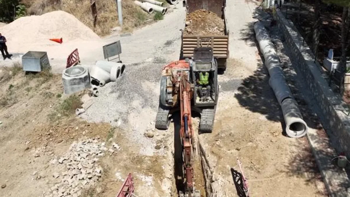 Bursa Gemlik’in altyapısına Büyükşehir gücü
