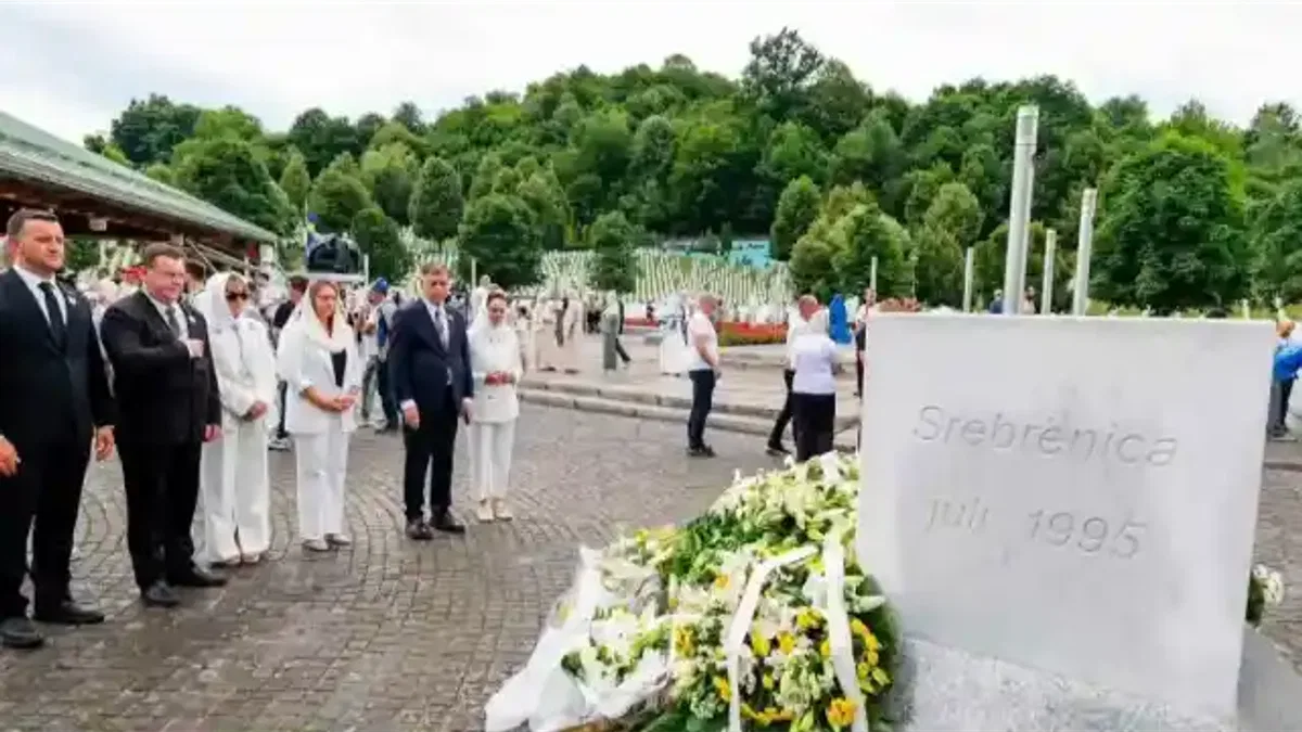 Başkan Tugay Srebrenica Katliamı’nı anma törenlerine katıldı