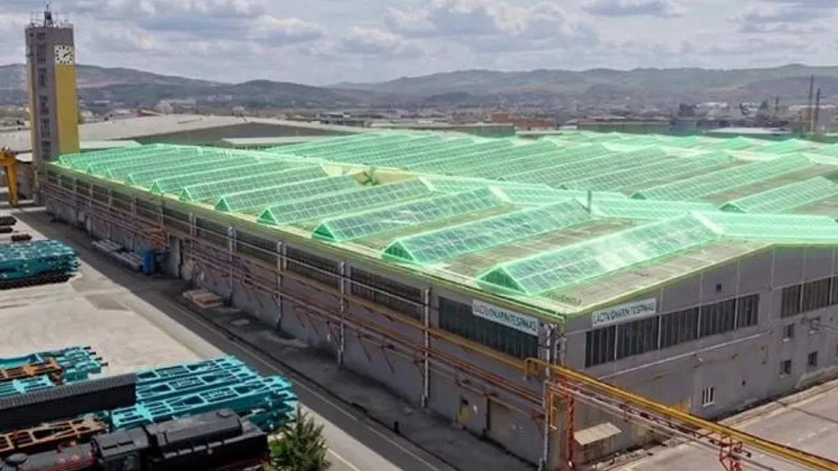 Stratejik vagonlar güneş enerjisiyle üretilecek