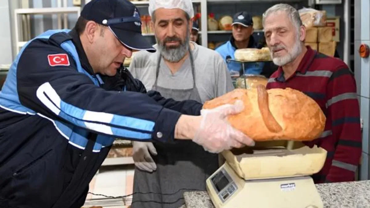 Bursa Osmangazi’de fırın ve tatlıcılara Ramazan denetimi