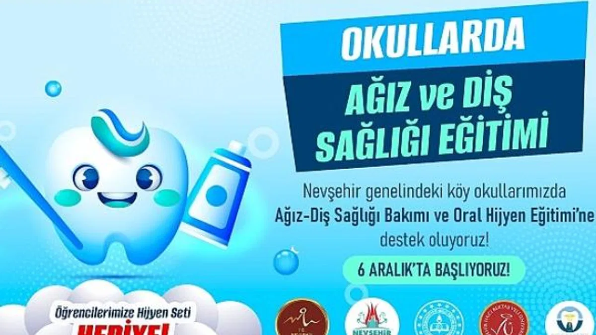 Ağız ve Diş Sağlığı Konusunda Köy Okullarına Eğitim Verilecek