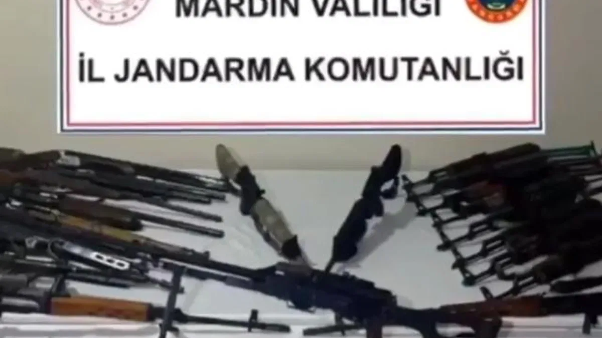 Mardin’deki ‘Hücre’ dağıtıldı! Silah kaçakçılığına 11 tutuklama