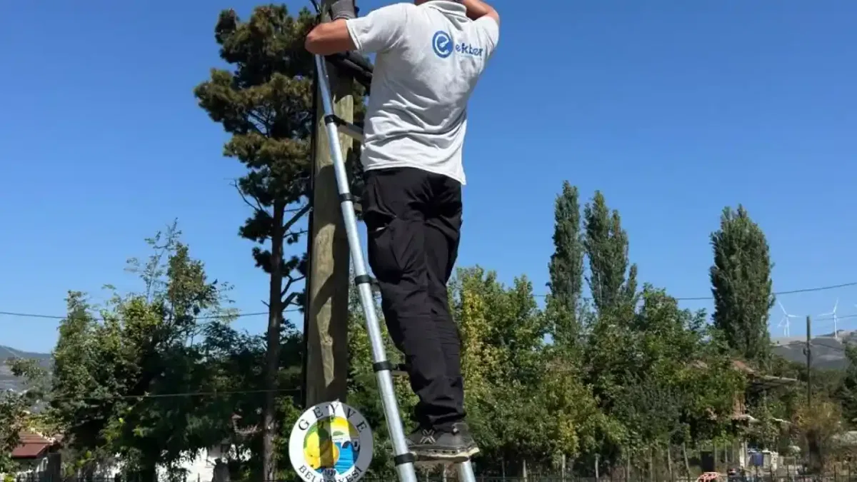 Sakarya Geyve’de parkların kameraları kayda başladı