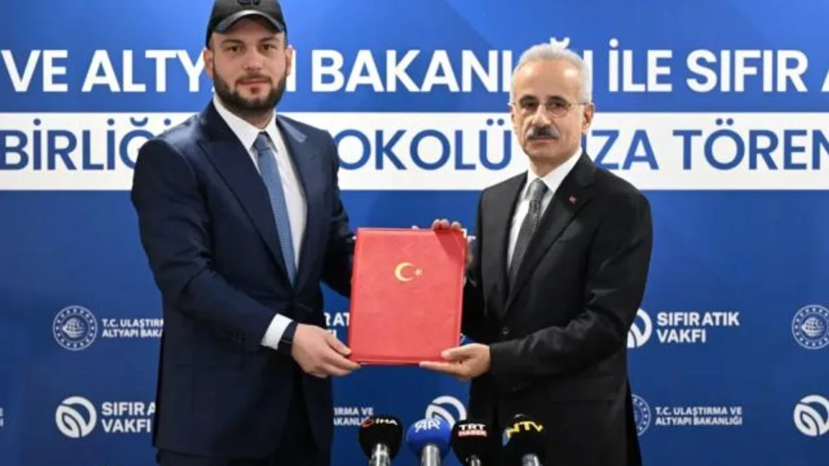 Ulaştırma ve Altyapıda ‘sıfır atık’ hamlesi