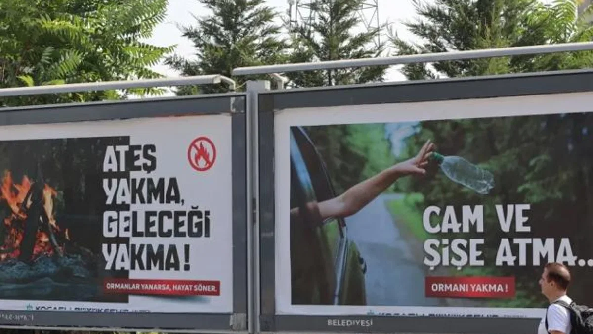 Kocaeli’de orman yangınlarına karşı farkındalığı artırıyor