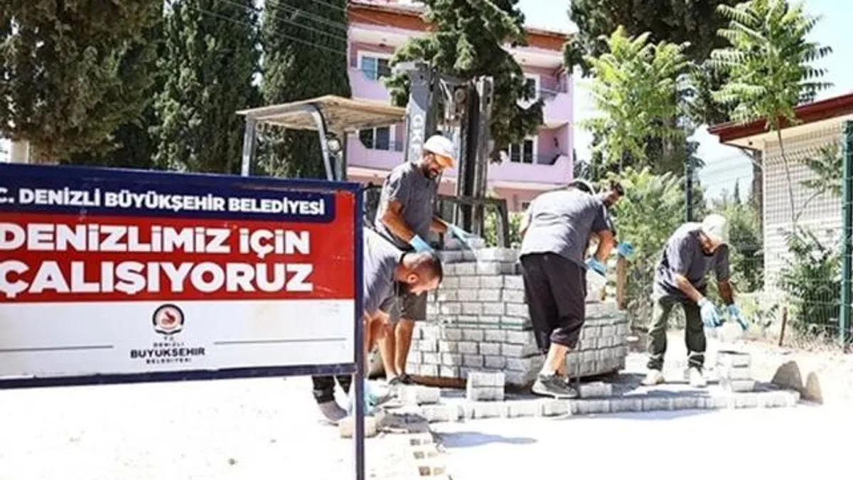 Denizli’nin her köşesi modern yol ağıyla güçleniyor